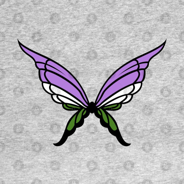 Gender Queer Butterfly by Kaztiel